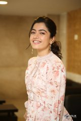 Rashmika at Bheeshma Movie Successmeet